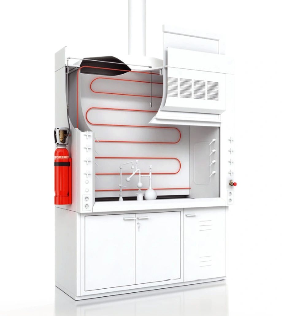 fume hood fire suppression system